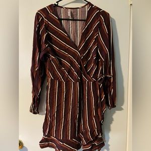 Wrap around style dress